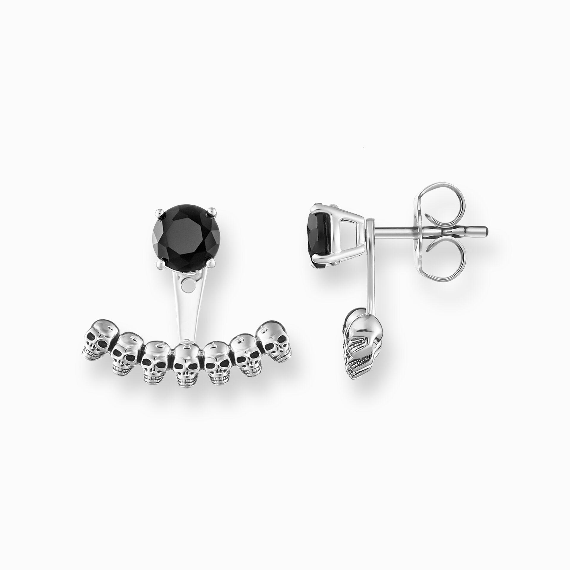 Ear studs ear Jackets skull Rebel at Heart THOMAS SABO