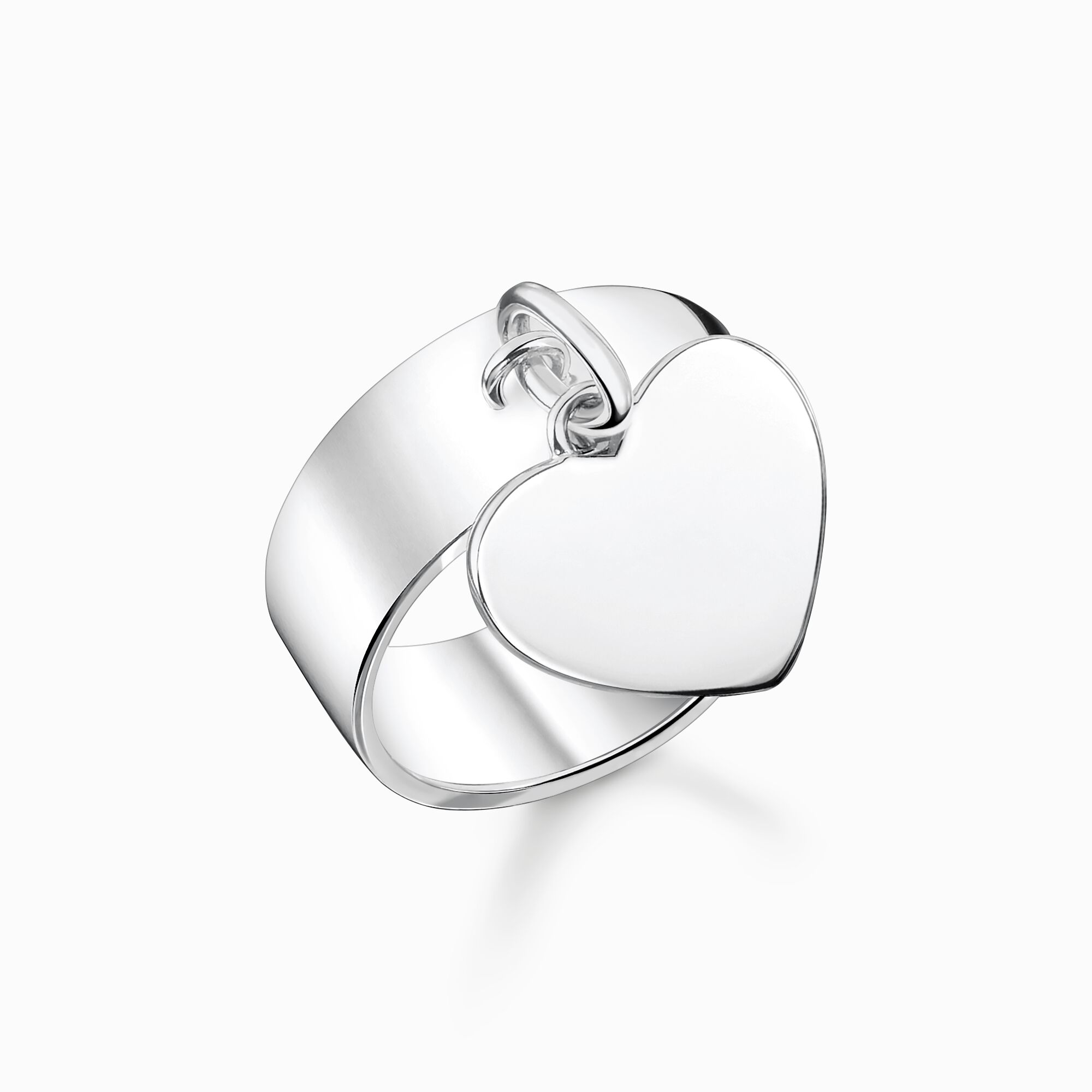 Ring mit Herz silber aus der  Kollektion im Online Shop von THOMAS SABO