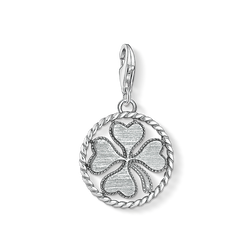 Charm pendant disc cloverleaf from the  collection in the THOMAS SABO online store