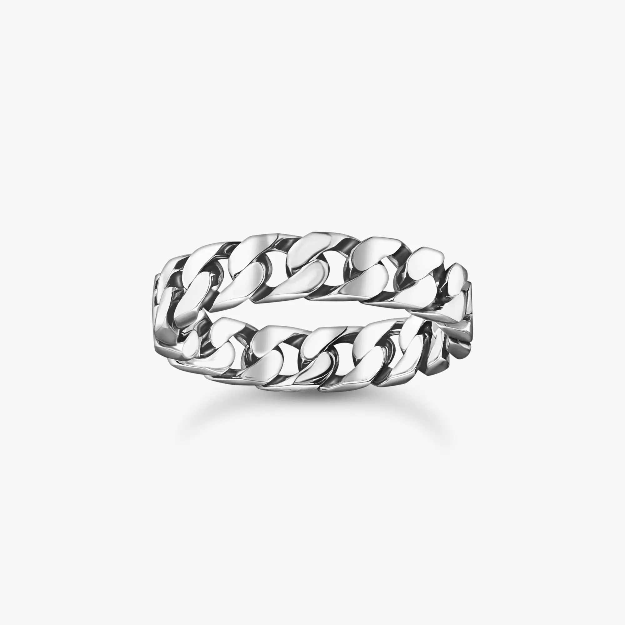 Silver ring with chain links | THOMAS SABO