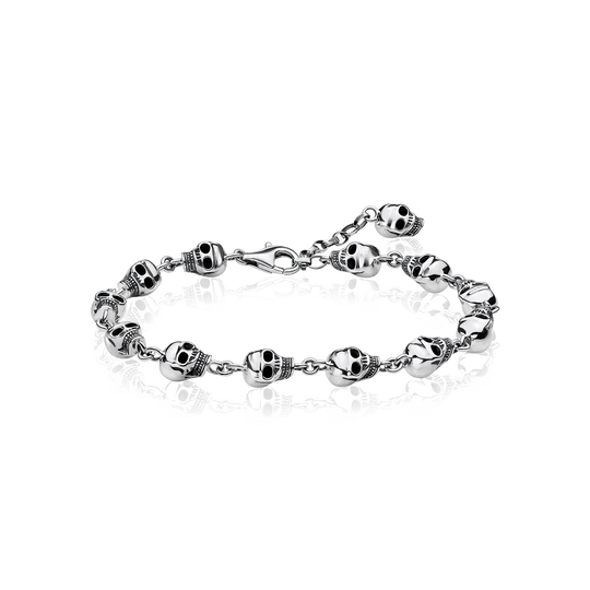 Armband Totenk&ouml;pfe aus der  Kollektion im Online Shop von THOMAS SABO