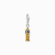 Silver charm pendant LONDON Big Ben with cold enamel from the Charm Club collection in the THOMAS SABO online store