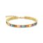 Tennis bracelet colourful stones gold from the  collection in the THOMAS SABO online store