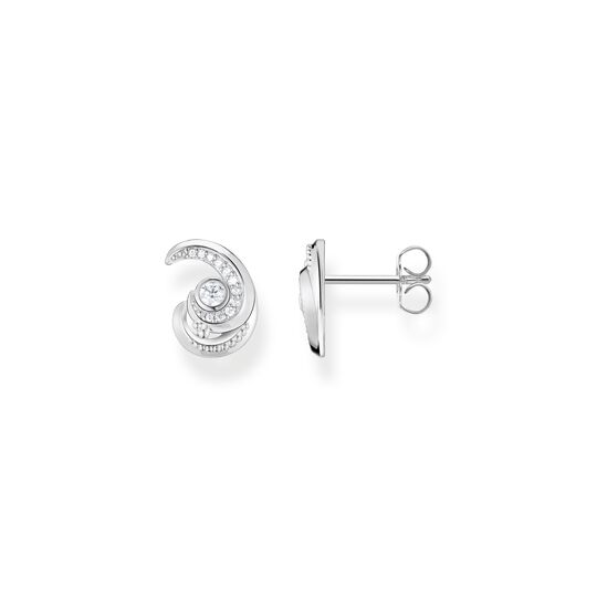 Ear studs wave with stones from the  collection in the THOMAS SABO online store