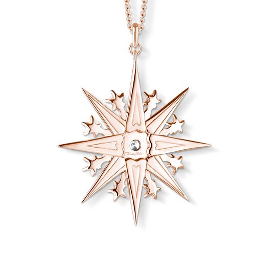 Pendant on chain Magic Star Rose gold from the Glam &amp; Soul collection in the THOMAS SABO online store
