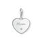 Charm pendant Heart mum silver from the Charm Club collection in the THOMAS SABO online store