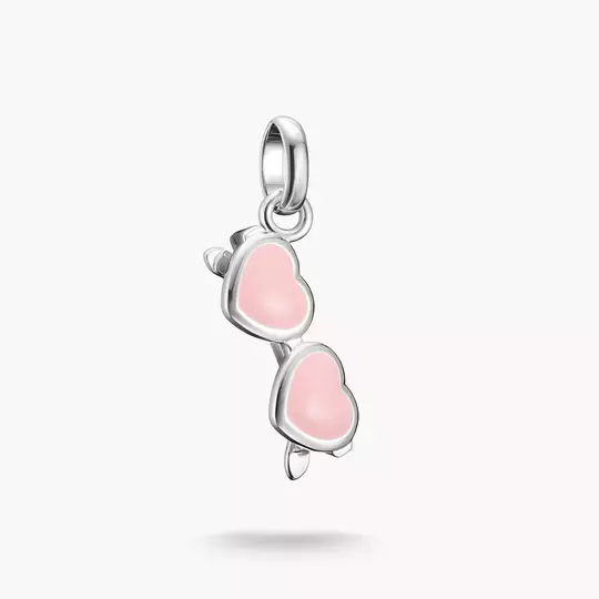 Silver Charm Pendant Pink Sunglasses Connect | THOMAS SABO