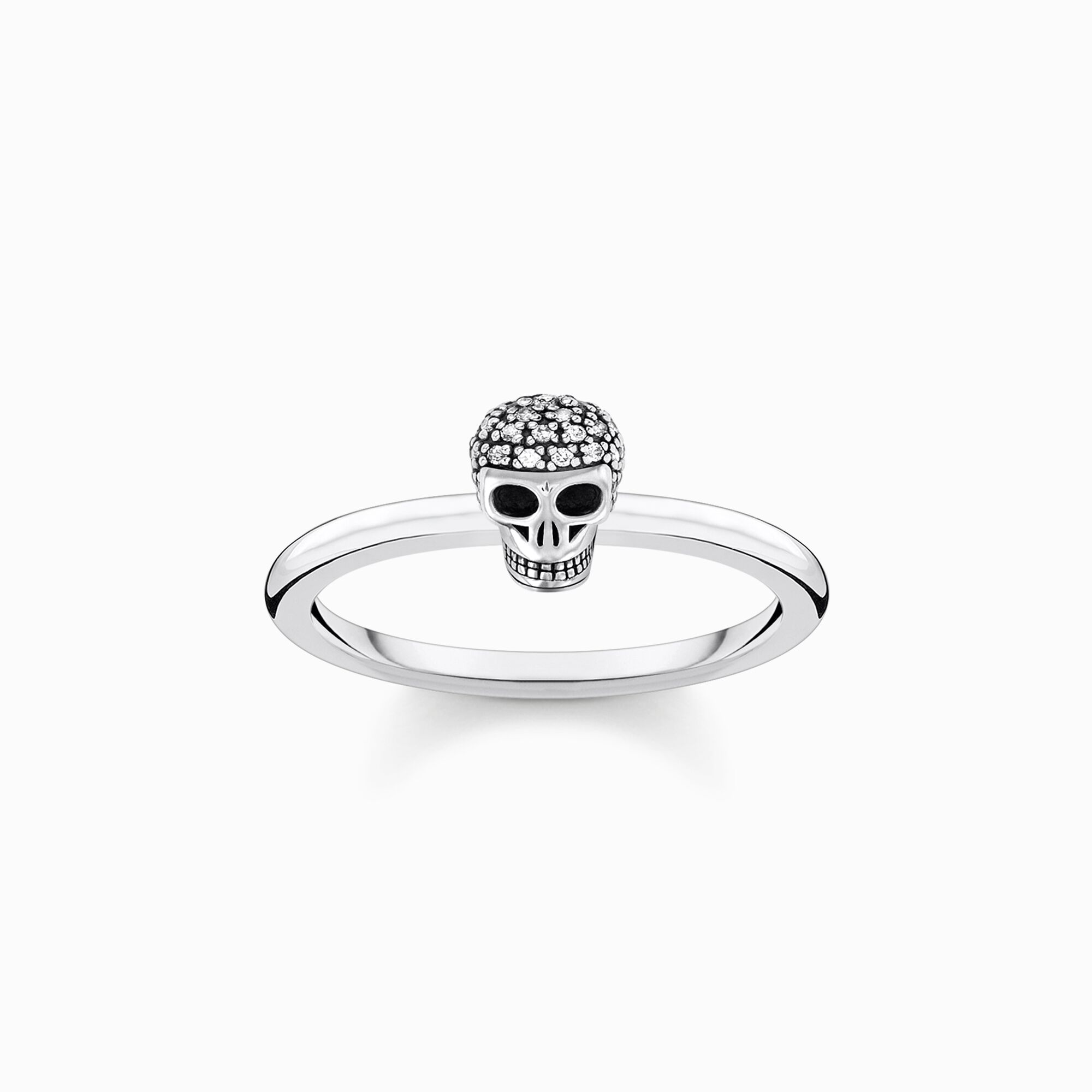 Ring skull from the Charming Collection collection in the THOMAS SABO online store