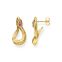 Ohrringe Schlange gold aus der  Kollektion im Online Shop von THOMAS SABO