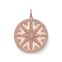 Pendant pink diamond Karma Wheel from the  collection in the THOMAS SABO online store