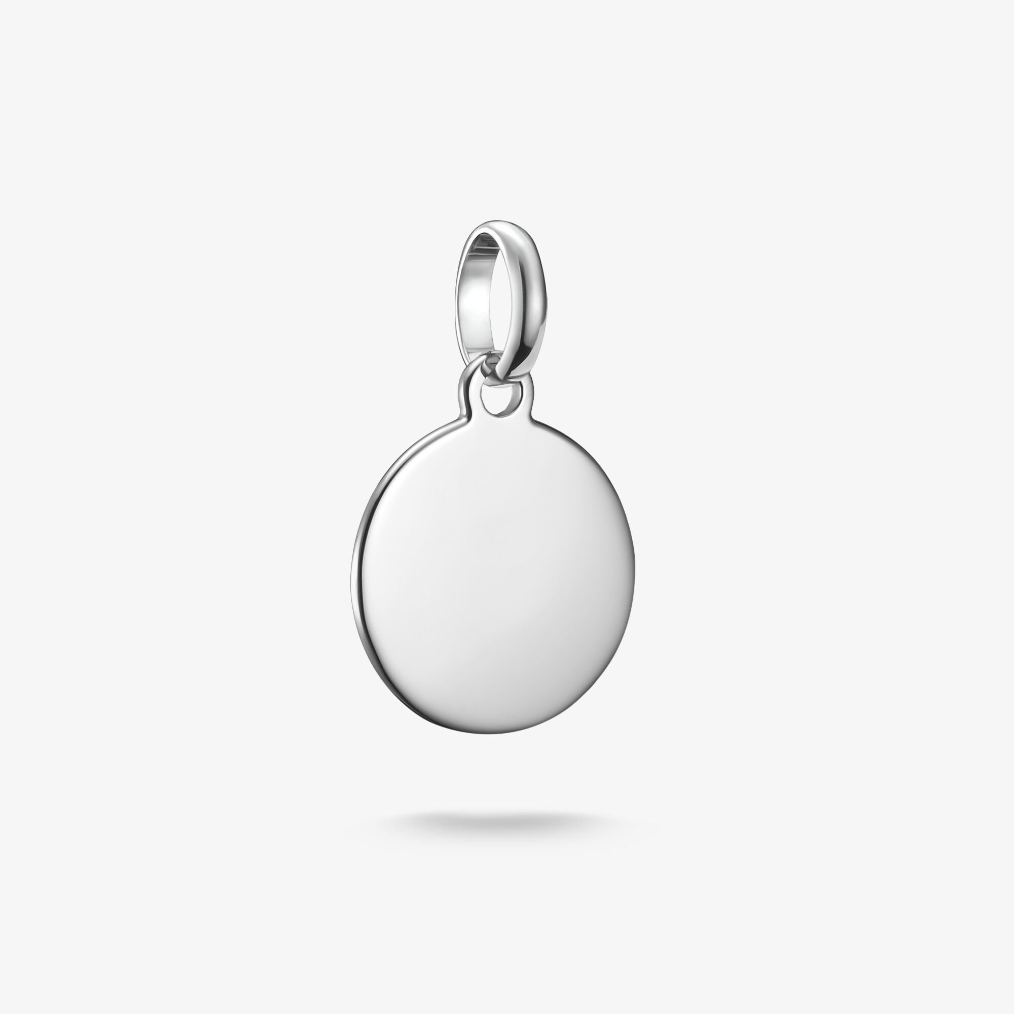 THOMAS SABO Pendentif médaille Connect Charm en argent, Argent sterling, Taille: one size, femme
