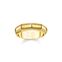 Ring angular gold from the  collection in the THOMAS SABO online store