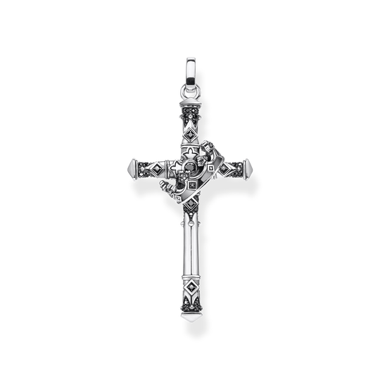Anh&auml;nger Kreuz &amp; Krone aus der  Kollektion im Online Shop von THOMAS SABO