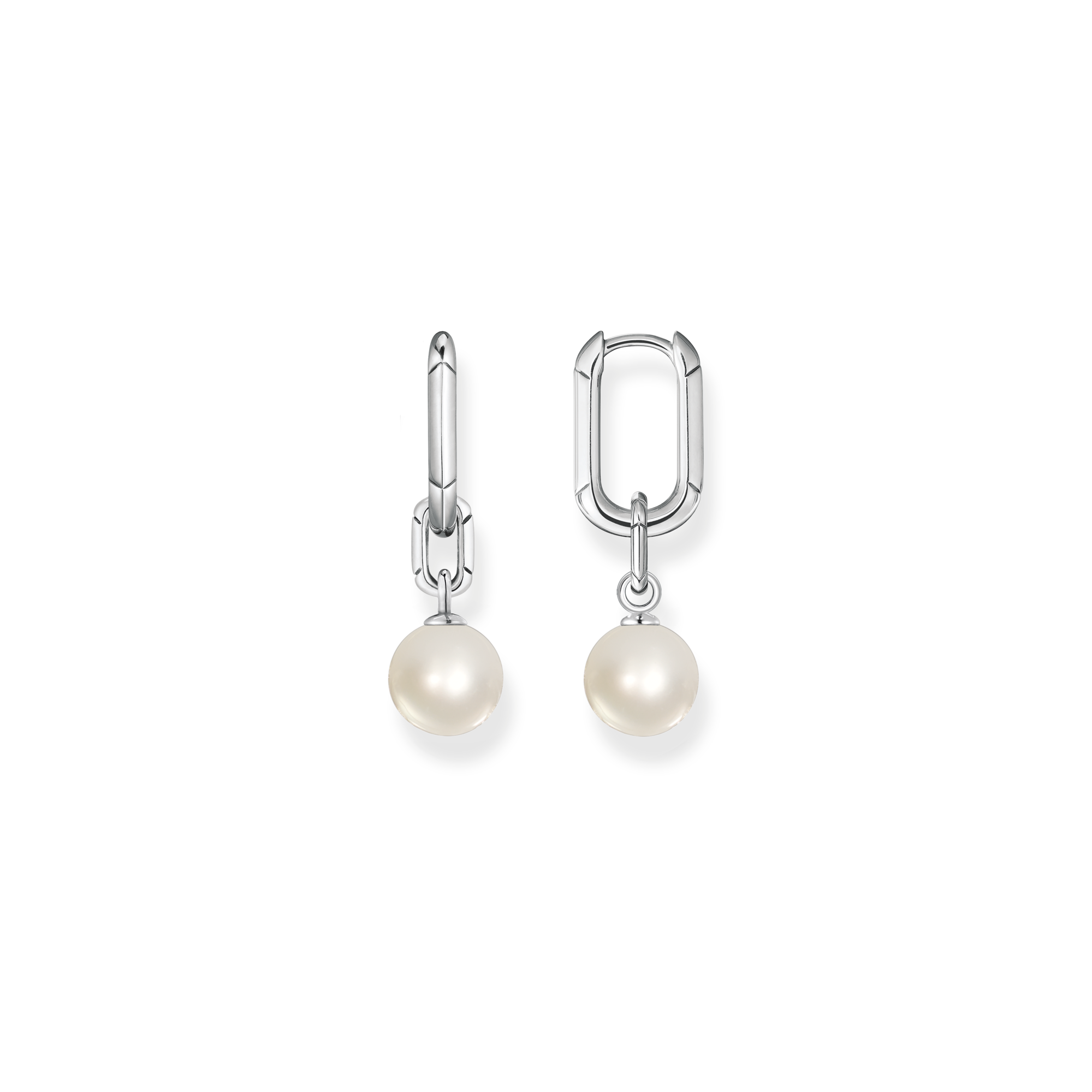 6 Pairs/Set Hoop Earrings Women Jewelry Circle Black White Charm Simple Black Kofun Earrings 