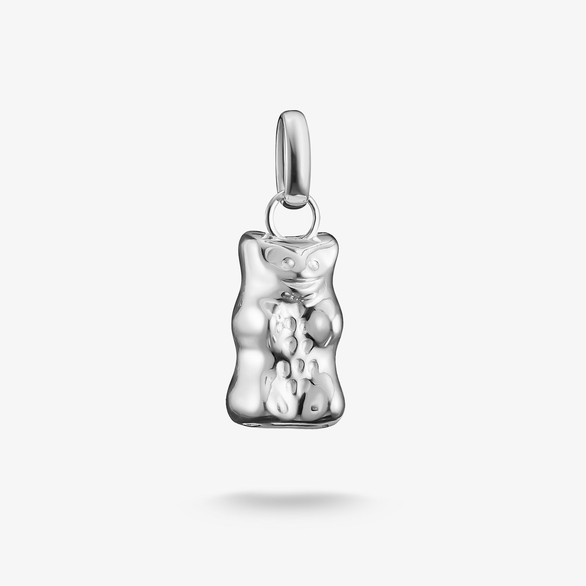 THOMAS SABO Pendentif Charm Ours d'Or Connect argent, Argent sterling, Taille: one size, femme