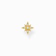 Pendiente de bot&oacute;n estrella oro de la colección Charming Collection en la tienda online de THOMAS SABO