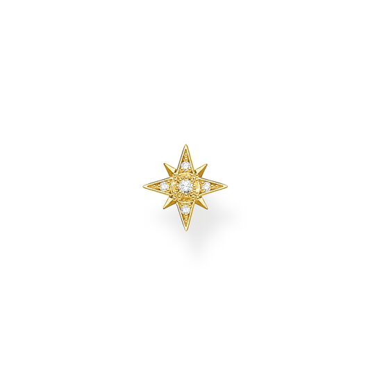 Einzel Ohrstecker Stern gold aus der Charming Collection Kollektion im Online Shop von THOMAS SABO