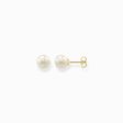 Pendientes perla oro de la colección  en la tienda online de THOMAS SABO