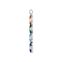 Pendant cross colourful stones, silver, large from the  collection in the THOMAS SABO online store