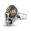 Ring black diamond skull from the  collection in the THOMAS SABO online store