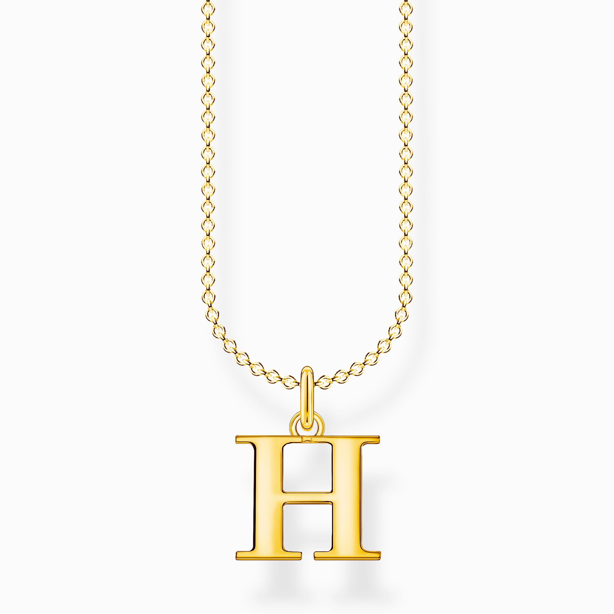 Cha&icirc;ne lettre h or de la collection Charming Collection dans la boutique en ligne de THOMAS SABO