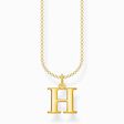 Necklace letter h gold from the Charming Collection collection in the THOMAS SABO online store