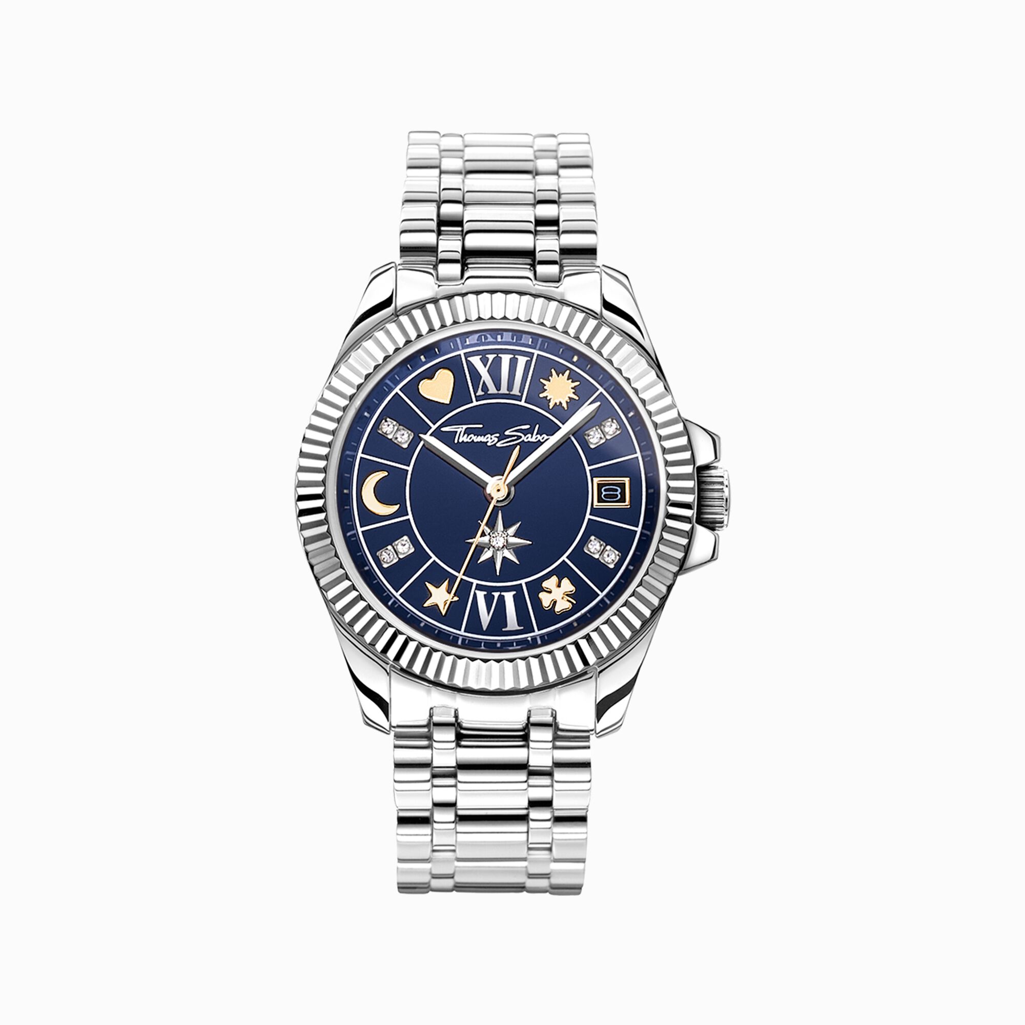 Women&rsquo;s watch lucky Charm, two-tone from the  collection in the THOMAS SABO online store