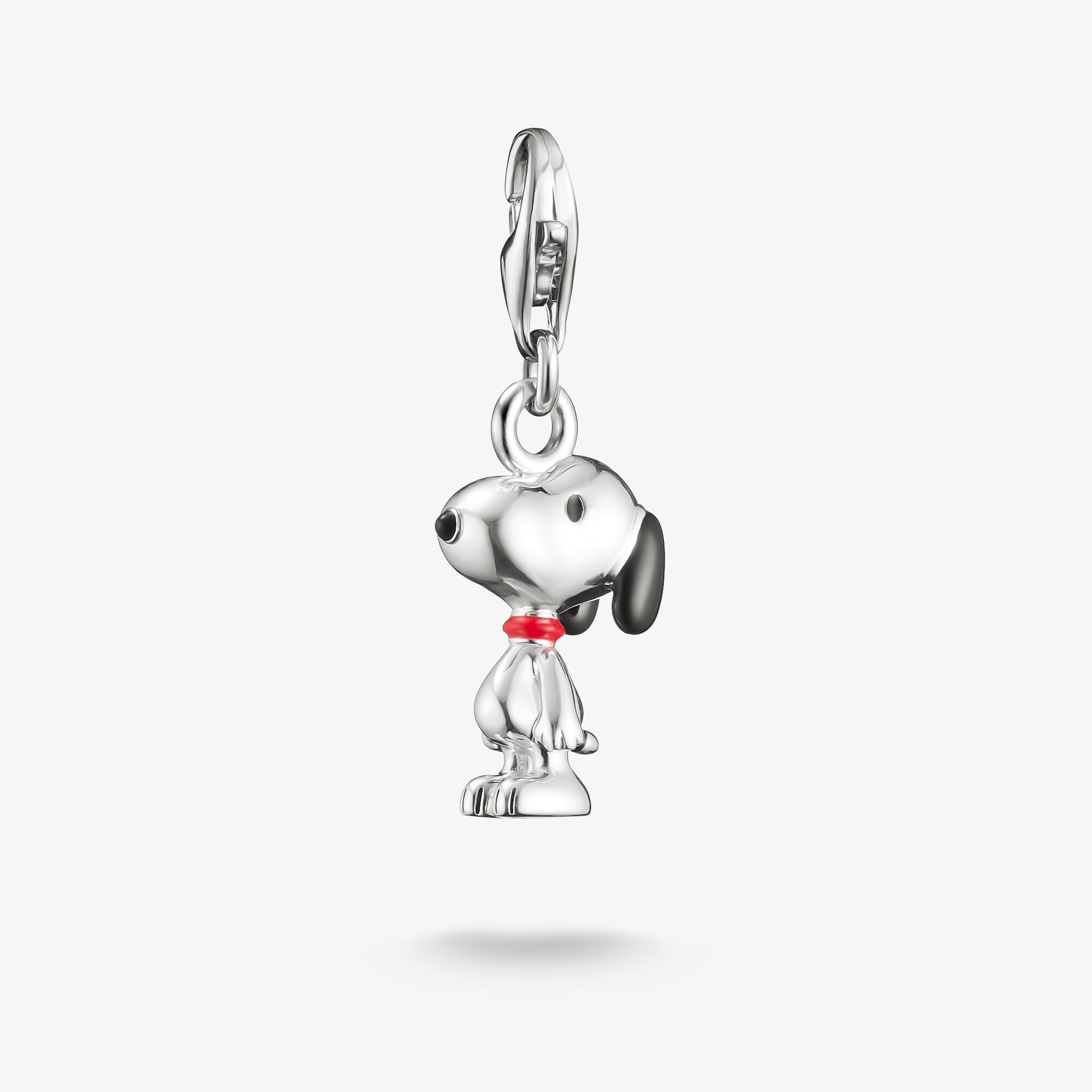 THOMAS SABO Charm-Anhänger Snoopy PEANUTS Original Silber, Sterlingsilber, Größe: one size, Unisex