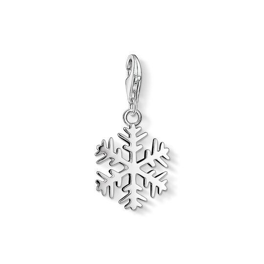 Charm pendant snowflake from the Charm Club collection in the THOMAS SABO online store