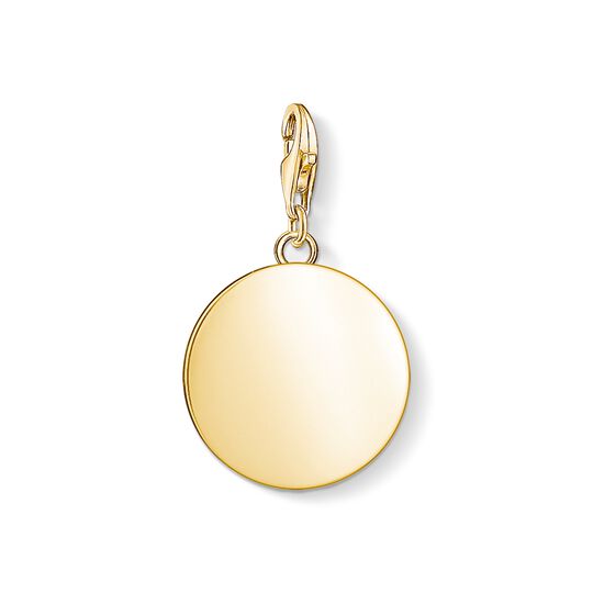 Charm pendant disc from the Charm Club collection in the THOMAS SABO online store