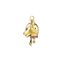 Pendant cat gold from the  collection in the THOMAS SABO online store