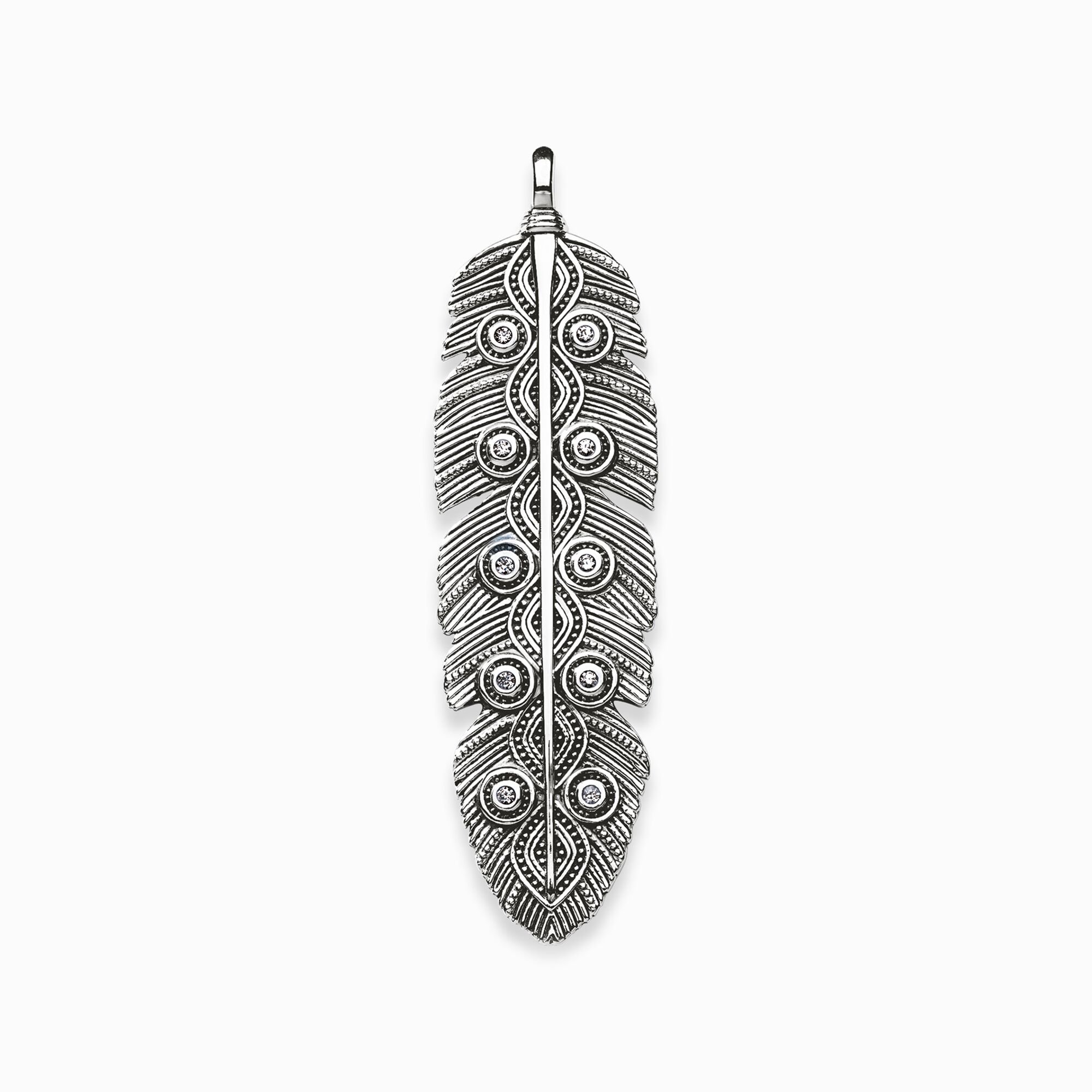 Pendant ethno feather from the  collection in the THOMAS SABO online store