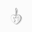 Charm pendant guardian angel heart from the Charm Club collection in the THOMAS SABO online store