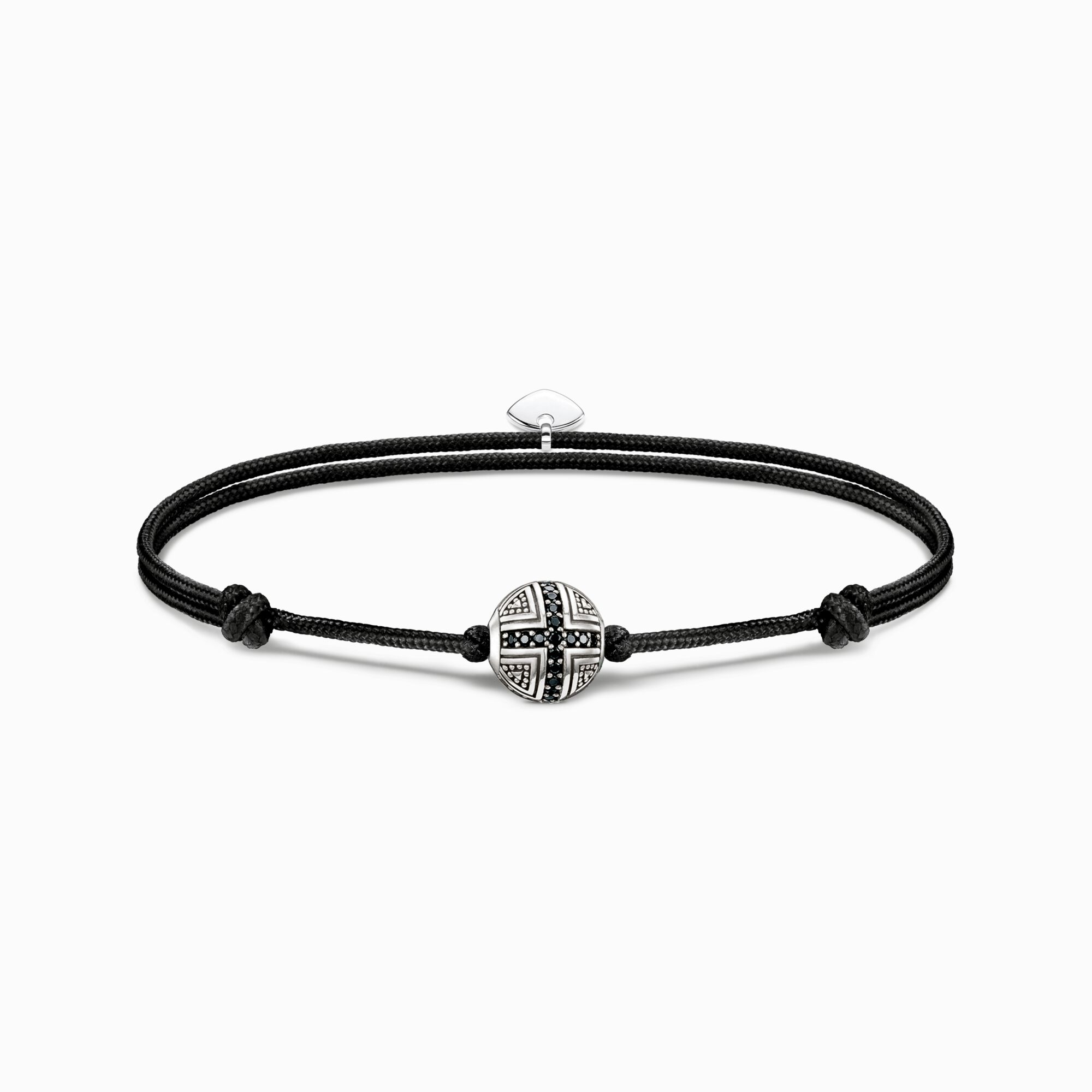 Bracelet Karma Secret avec noir croix bead de la collection Karma Beads dans la boutique en ligne de THOMAS SABO