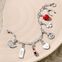 Smyckesset Charm-armband med symboler silver ur kollektionen  i THOMAS SABO:s onlineshop