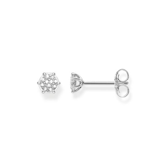 Ear studs sparkling circles from the  collection in the THOMAS SABO online store