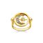 Anillo Royalty estrella &amp; luna oro de la colección  en la tienda online de THOMAS SABO