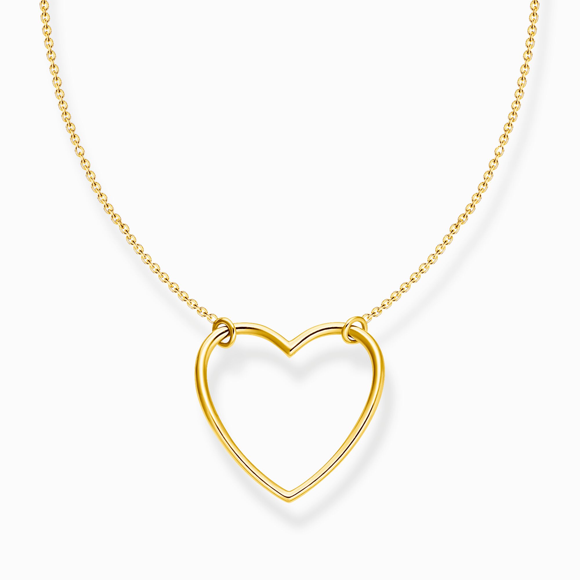 Necklace heart gold from the Charming Collection collection in the THOMAS SABO online store