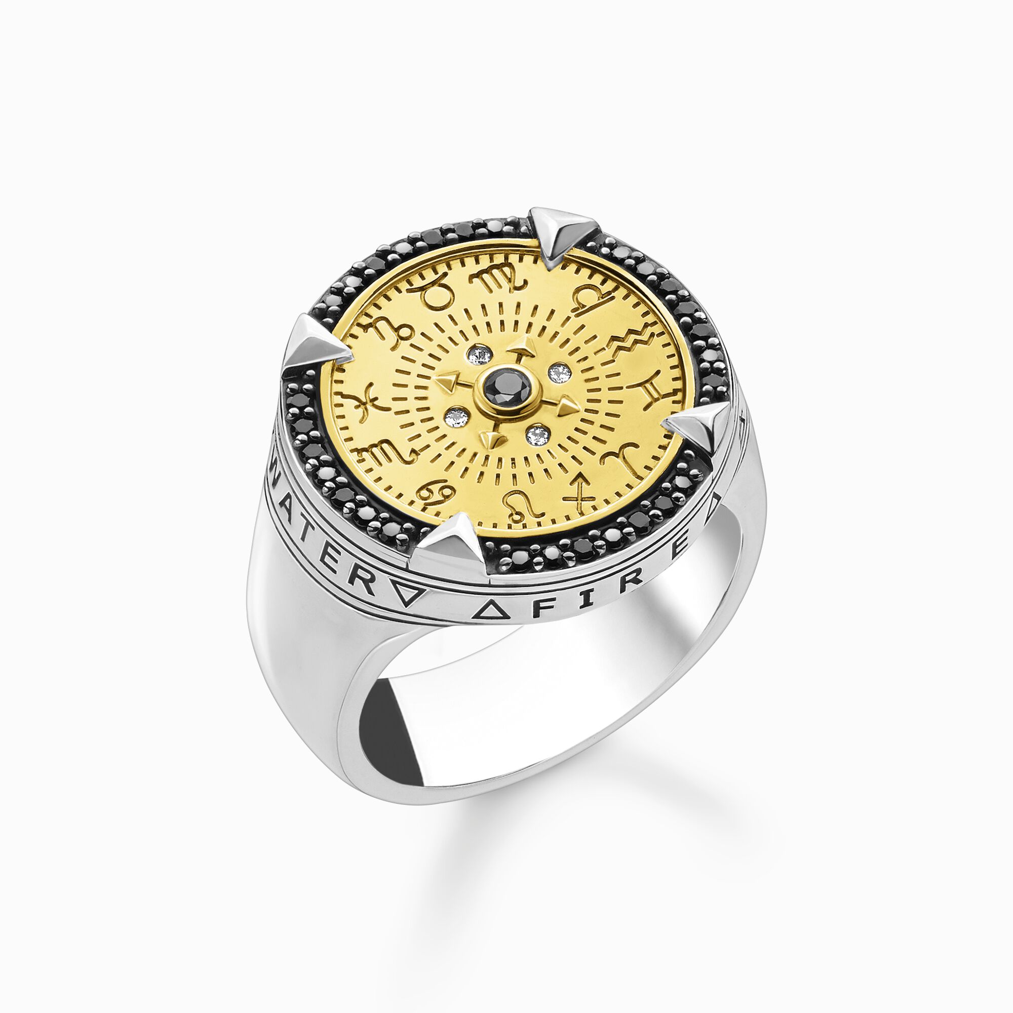 Ring elements of nature gold from the  collection in the THOMAS SABO online store