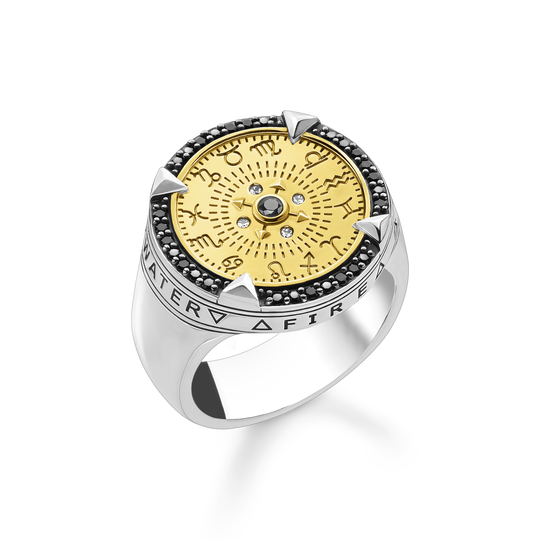 Ring Elements of Nature gold aus der  Kollektion im Online Shop von THOMAS SABO