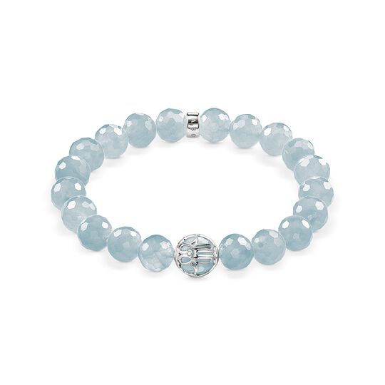 Bracelet light blue lotos blossom from the  collection in the THOMAS SABO online store