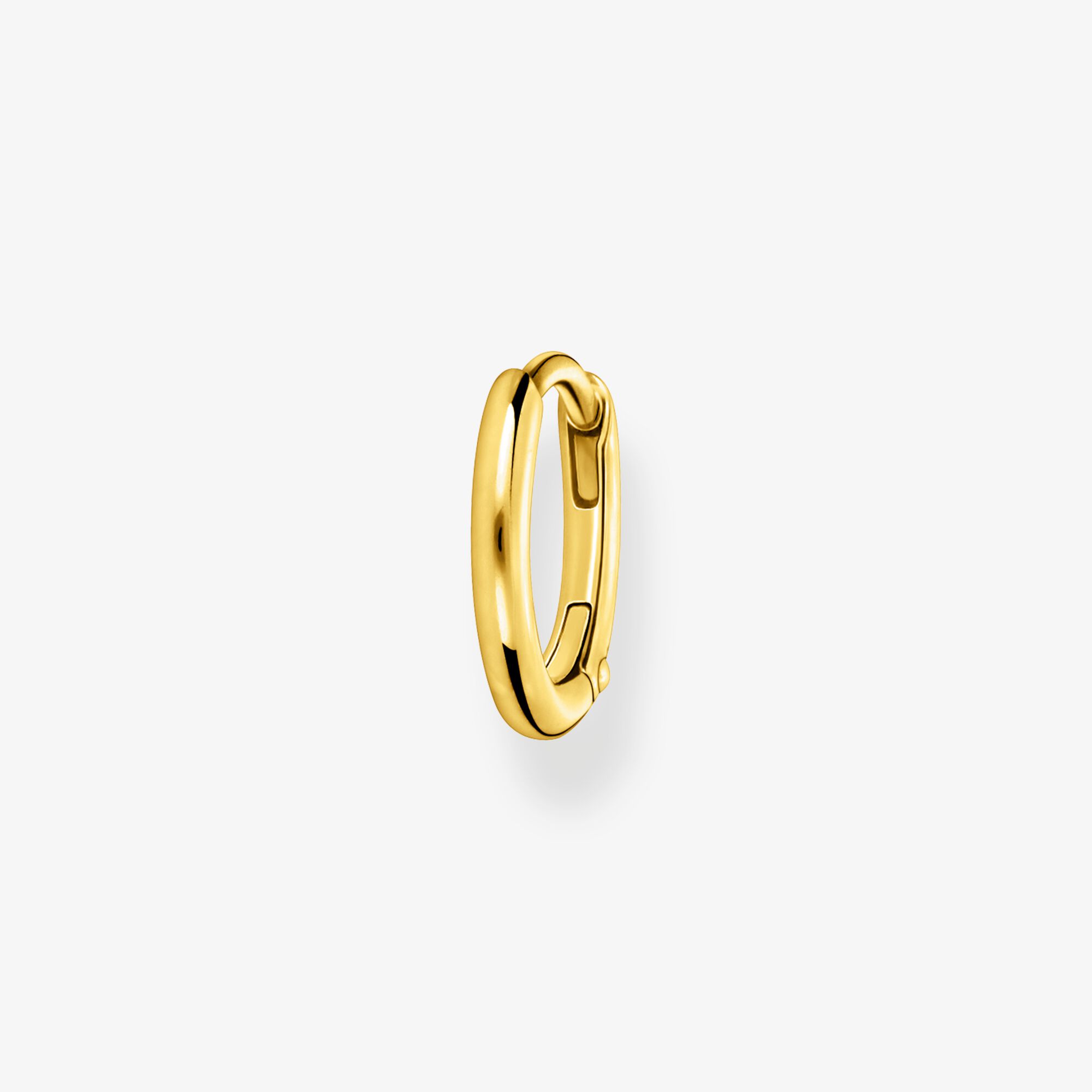 THOMAS SABO Creolörhänge individuellt classic guld, 925 sterlingsilver guldpläterat gult guld, Storlek: one size, för damer