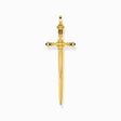 Anh&auml;nger Schwert gold aus der  Kollektion im Online Shop von THOMAS SABO