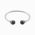 Bangle skull pav&eacute; from the  collection in the THOMAS SABO online store