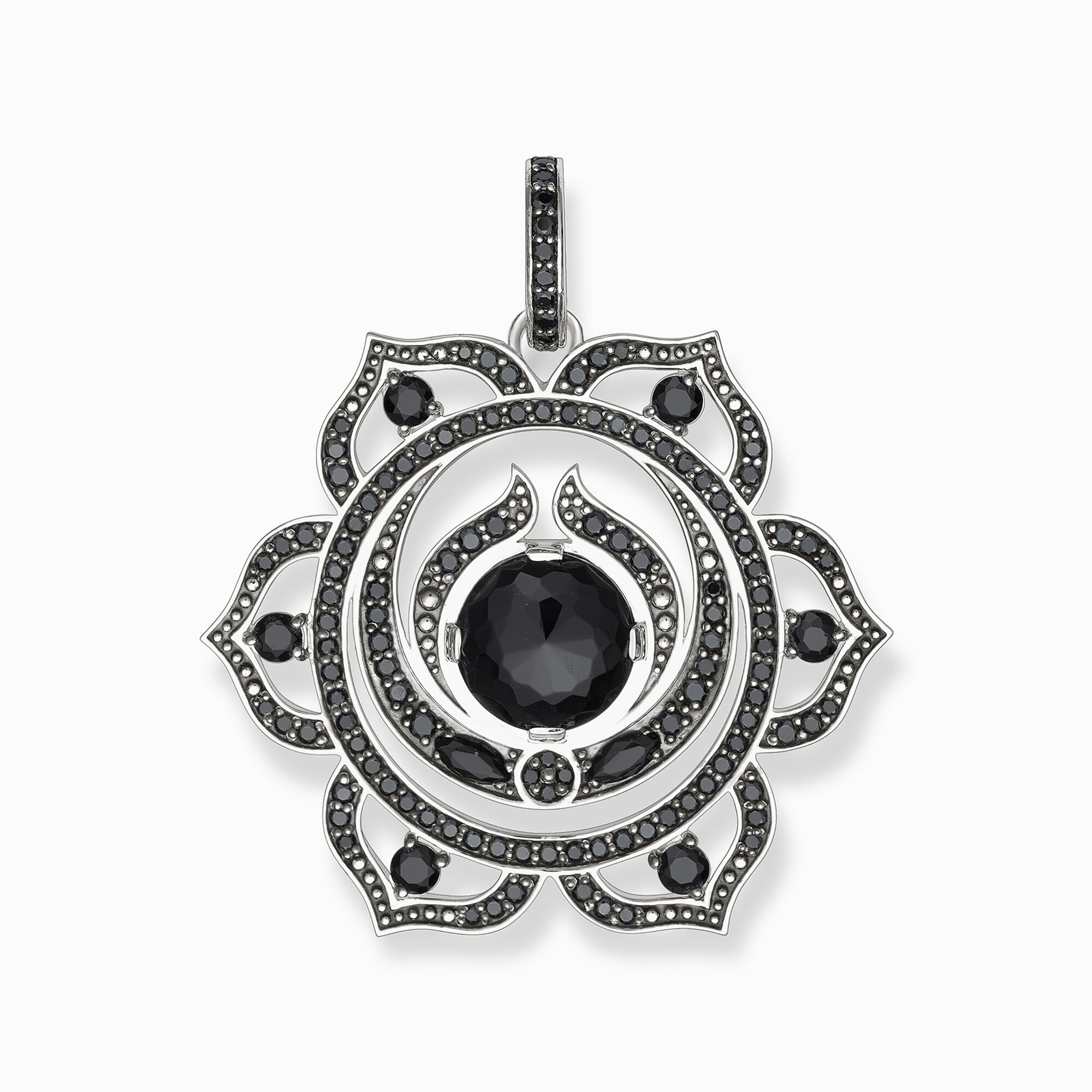 Pendant black splenic chakra from the  collection in the THOMAS SABO online store