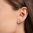 Clou d&#39;oreille unique avec pendentif pierre long argent de la collection Charming Collection dans la boutique en ligne de THOMAS SABO