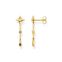 Ohrringe Royalty Stern mit Steinen gold aus der  Kollektion im Online Shop von THOMAS SABO