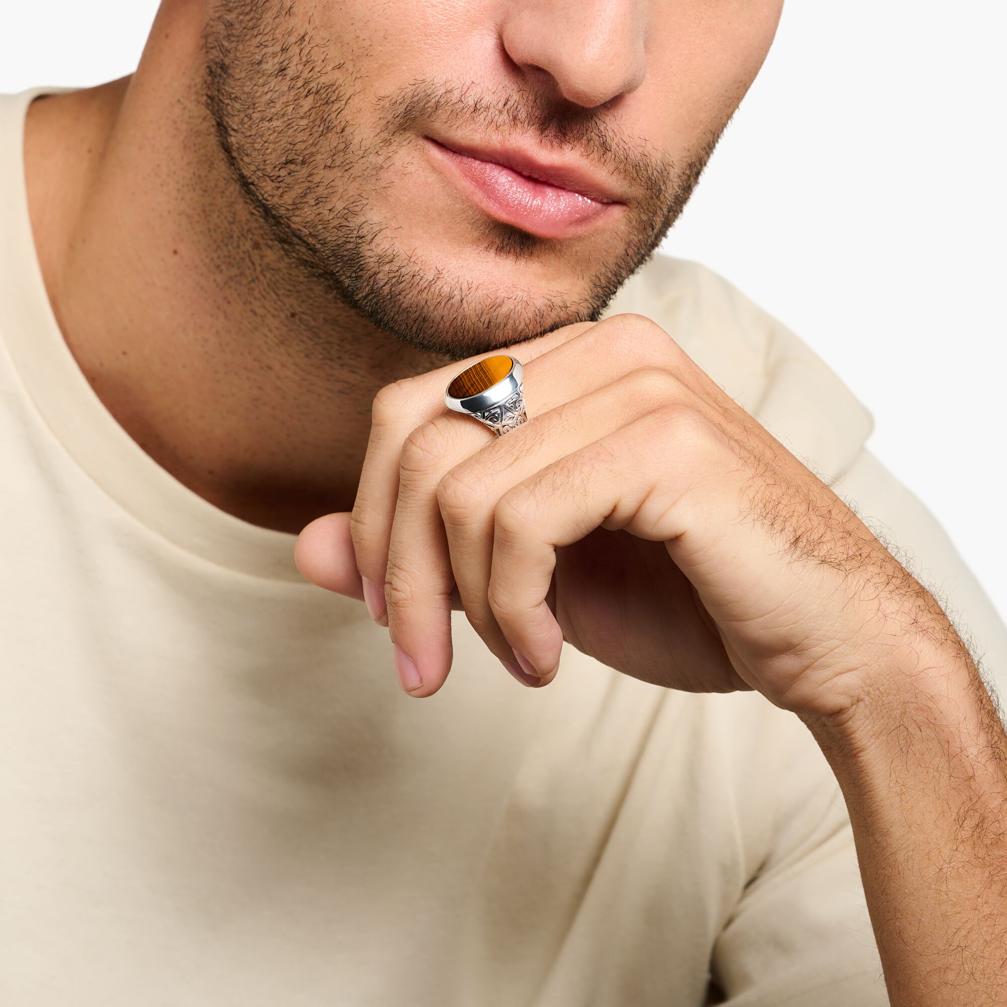 Anillo ojo tigre | Rebel at Heart | THOMAS