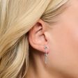Ohrringe Royalty Stern mit Steinen silber aus der  Kollektion im Online Shop von THOMAS SABO
