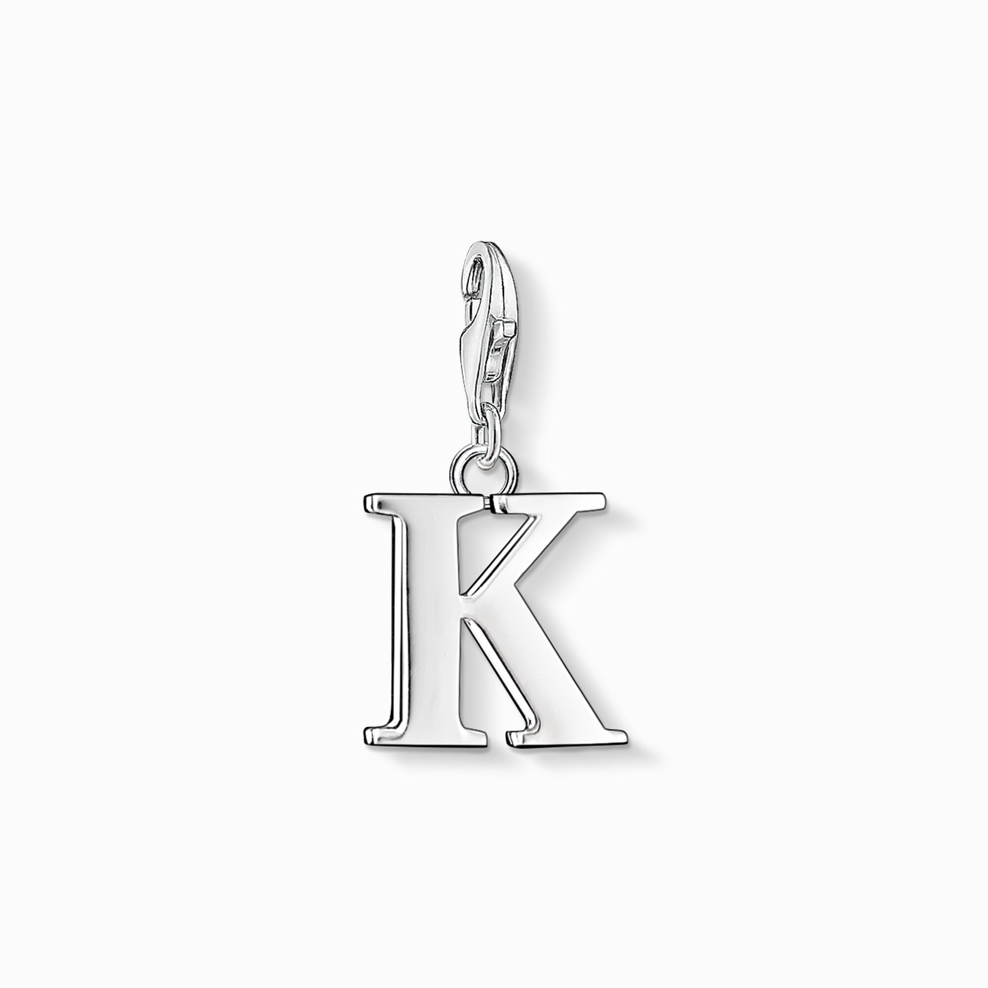 Charm pendant letter K from the Charm Club collection in the THOMAS SABO online store